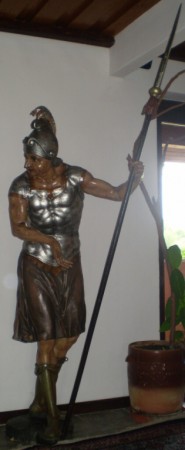 originál 17.st.,pôvodný stav, Copia statue 600´,originale non restaurate, Misure:corpo 183, completa235, Prezzo:30.000,-EUR